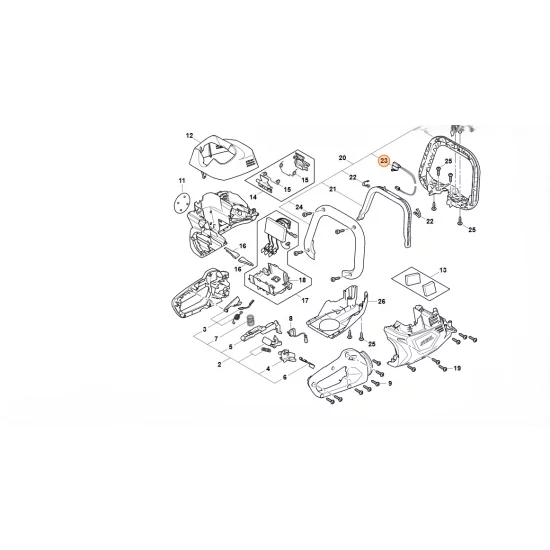 STIHL  Przełącznik HA07 430 0501